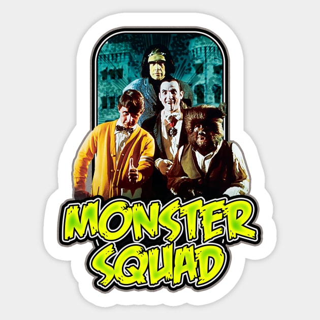 Monster Squad Goals Sticker by Doc Multiverse Designs